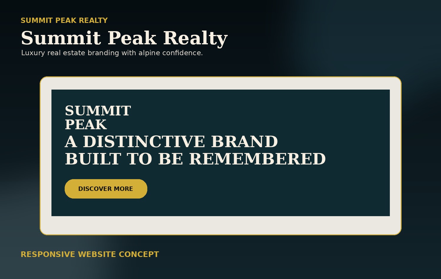 Summit Peak Realty Responsive Website