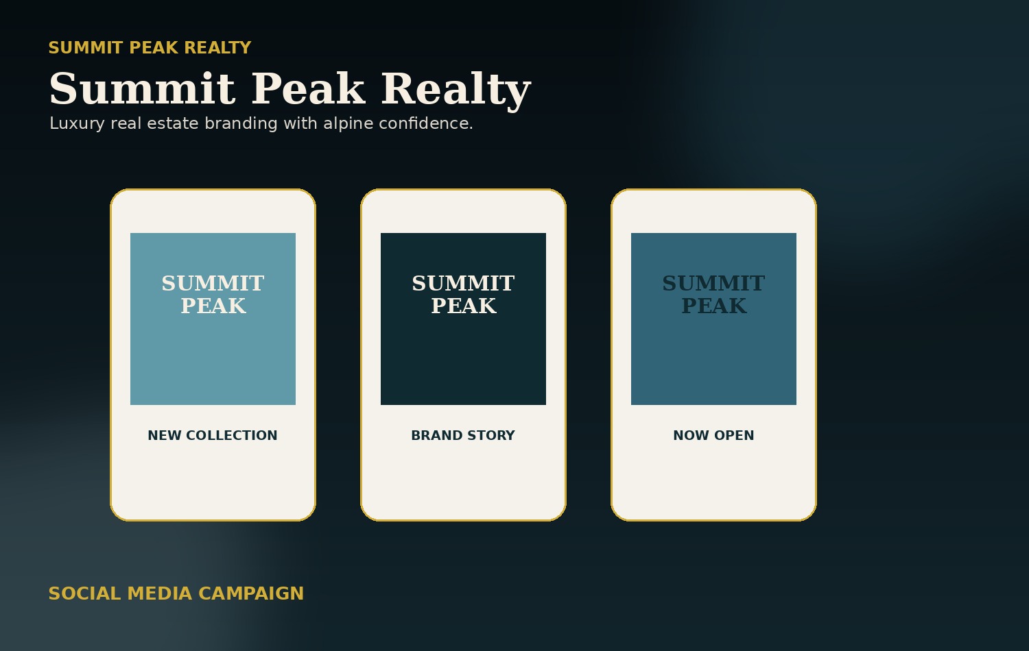 Summit Peak Realty Social Campaign
